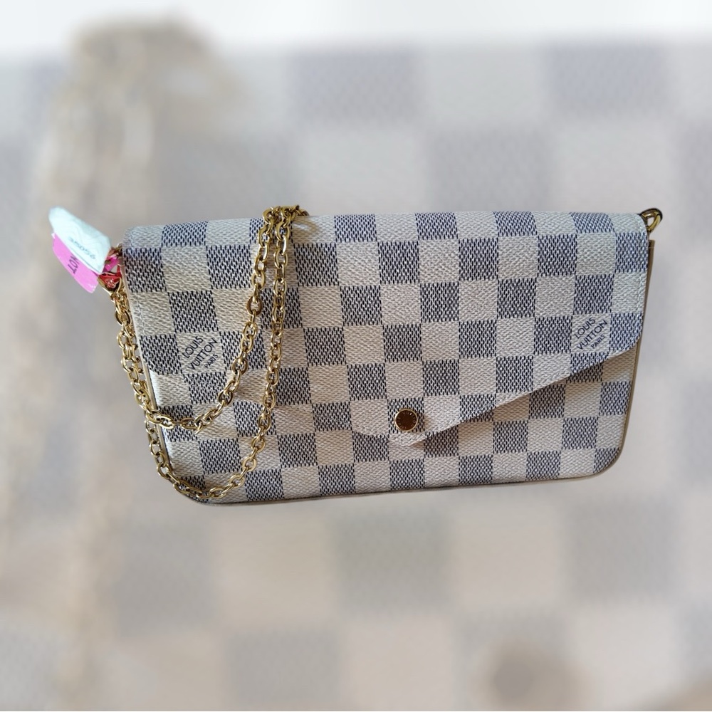 Louis Vuitton Felicie Pochette - Damier Azur